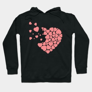 Love Heart T-shirt Hoodie